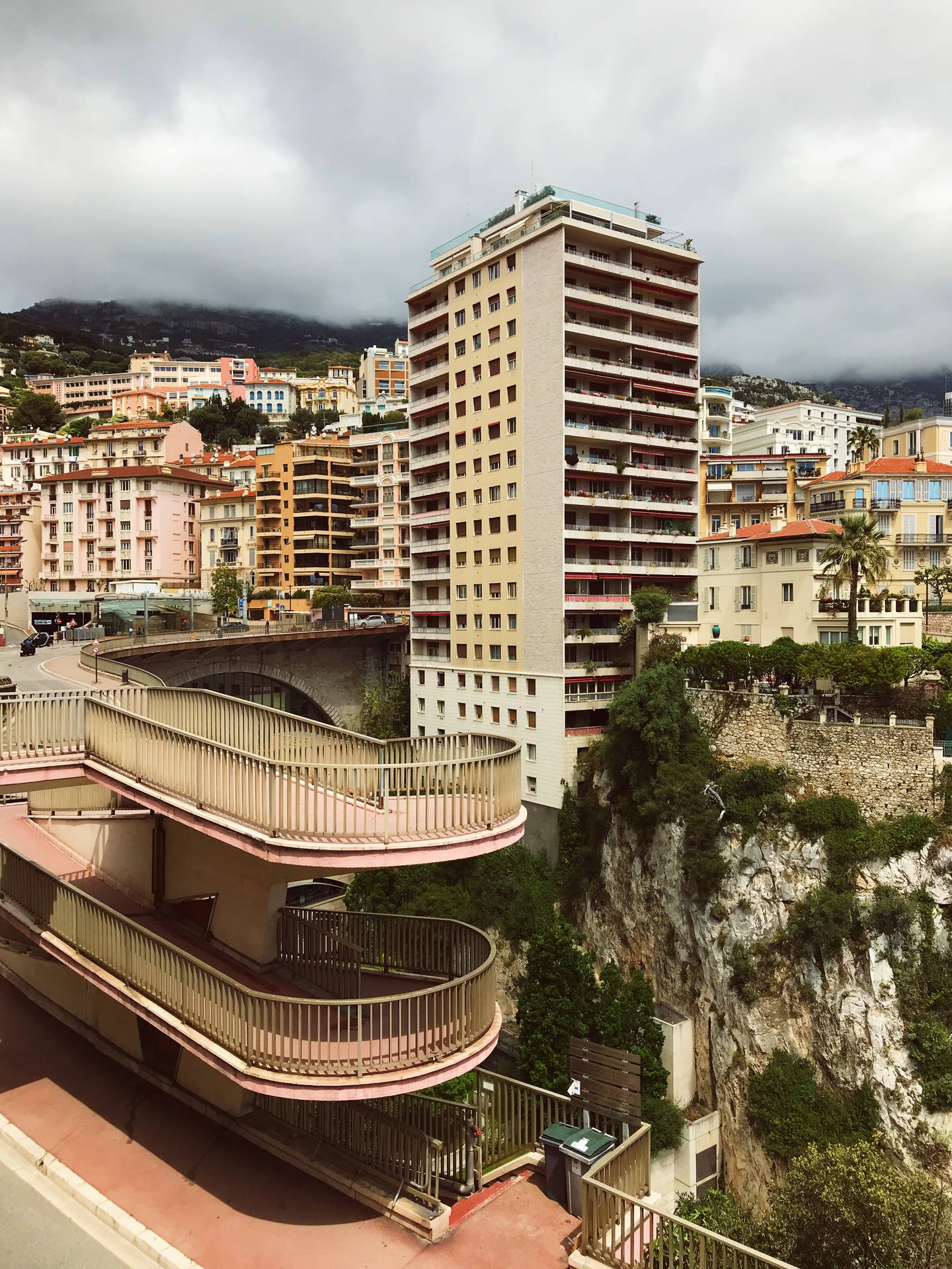 Monaco Buildings In The City Wallpaper