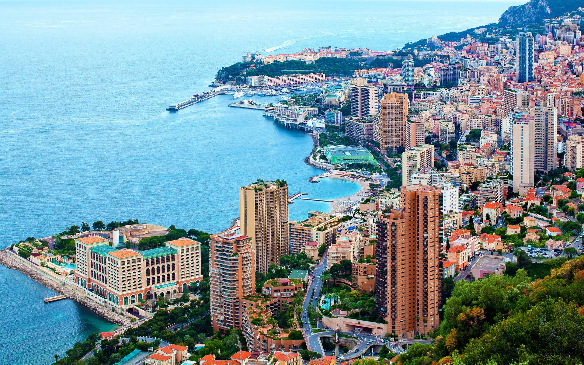 Monaco I Dagslys Wallpaper