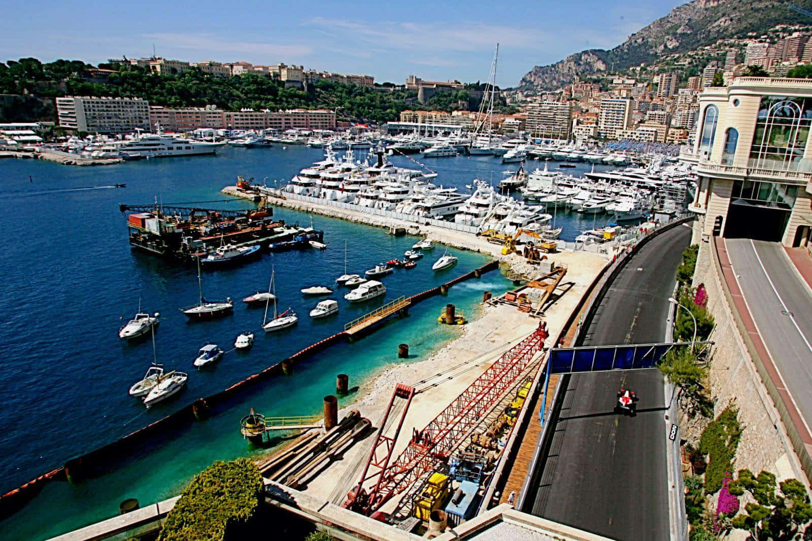 Immaginedel Gran Premio Di F1 A Monaco.