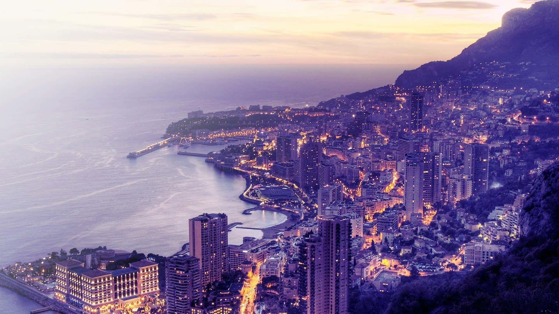 Luftaufnahmevon Monaco