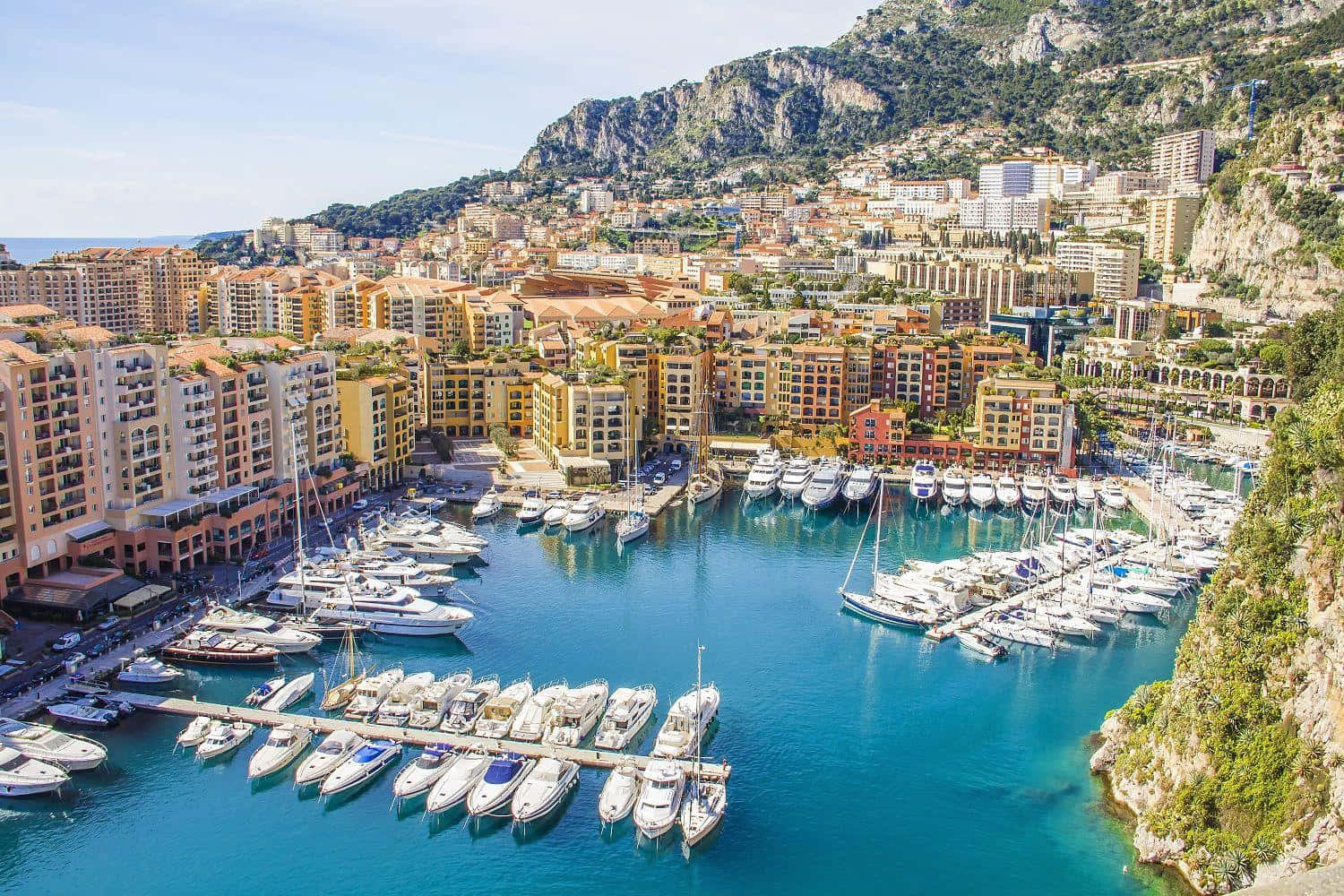 Monacobåtplats Bild