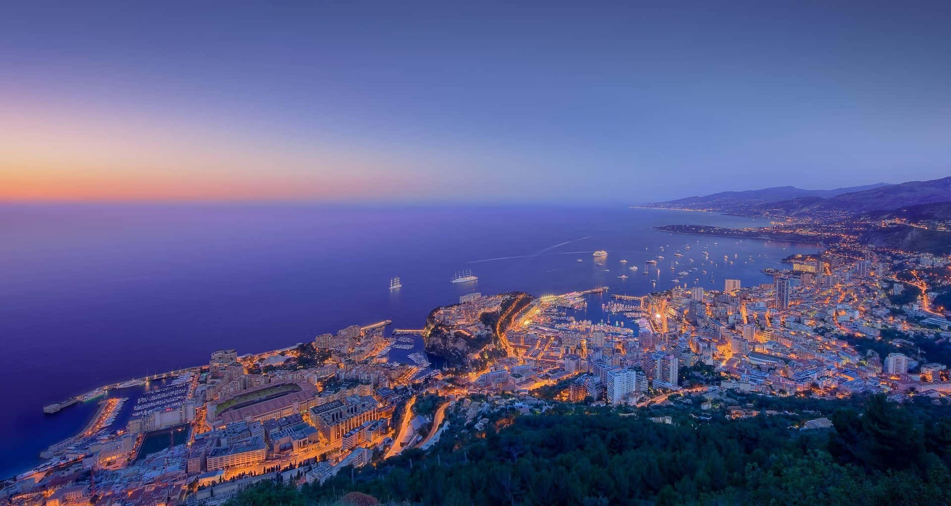 Monaco Harbor Picture