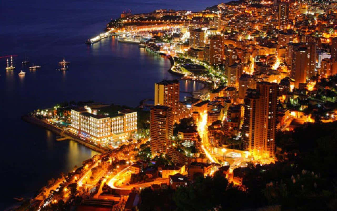 Storslåetbillede Af Monaco.