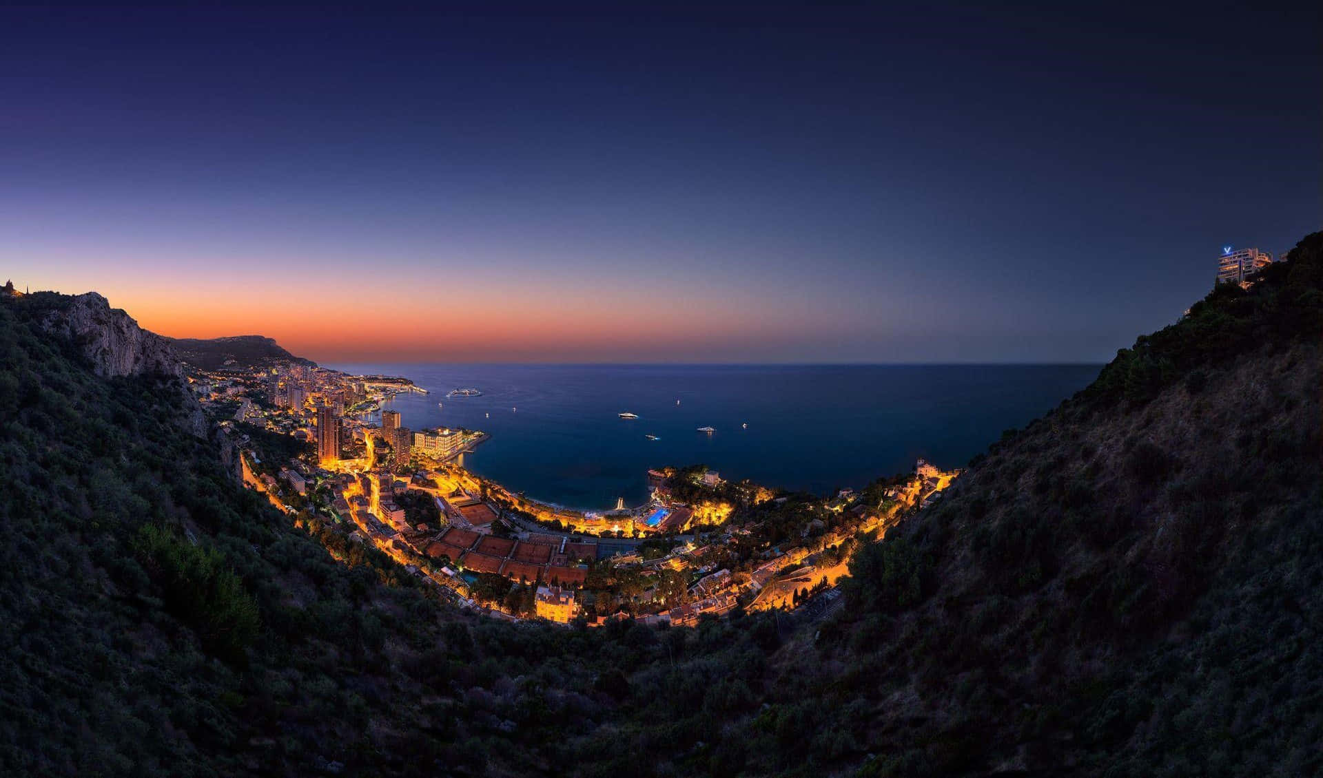 Häpnadsväckandebild Av Monaco