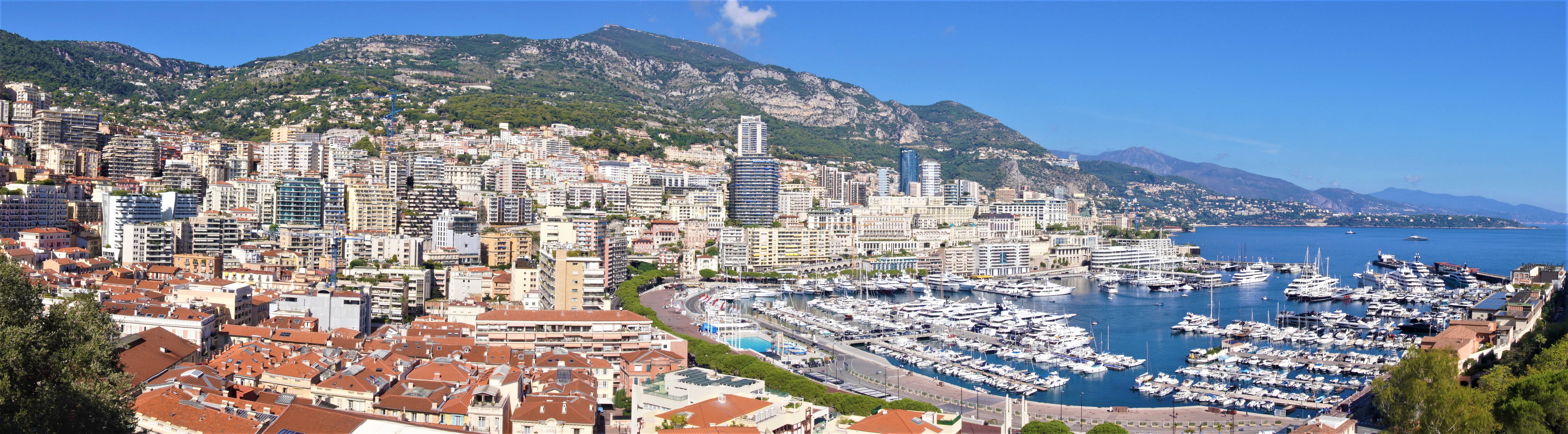 Monaco Wide View Wallpaper
