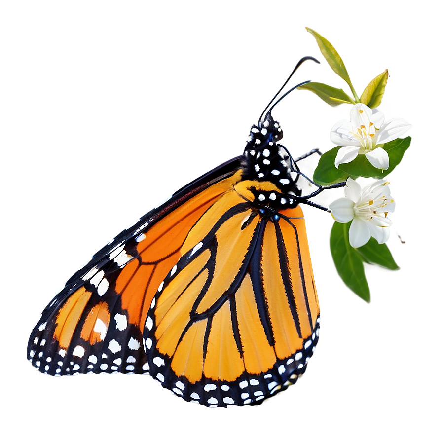 Download Monarch Butterfly In Nature Png 56