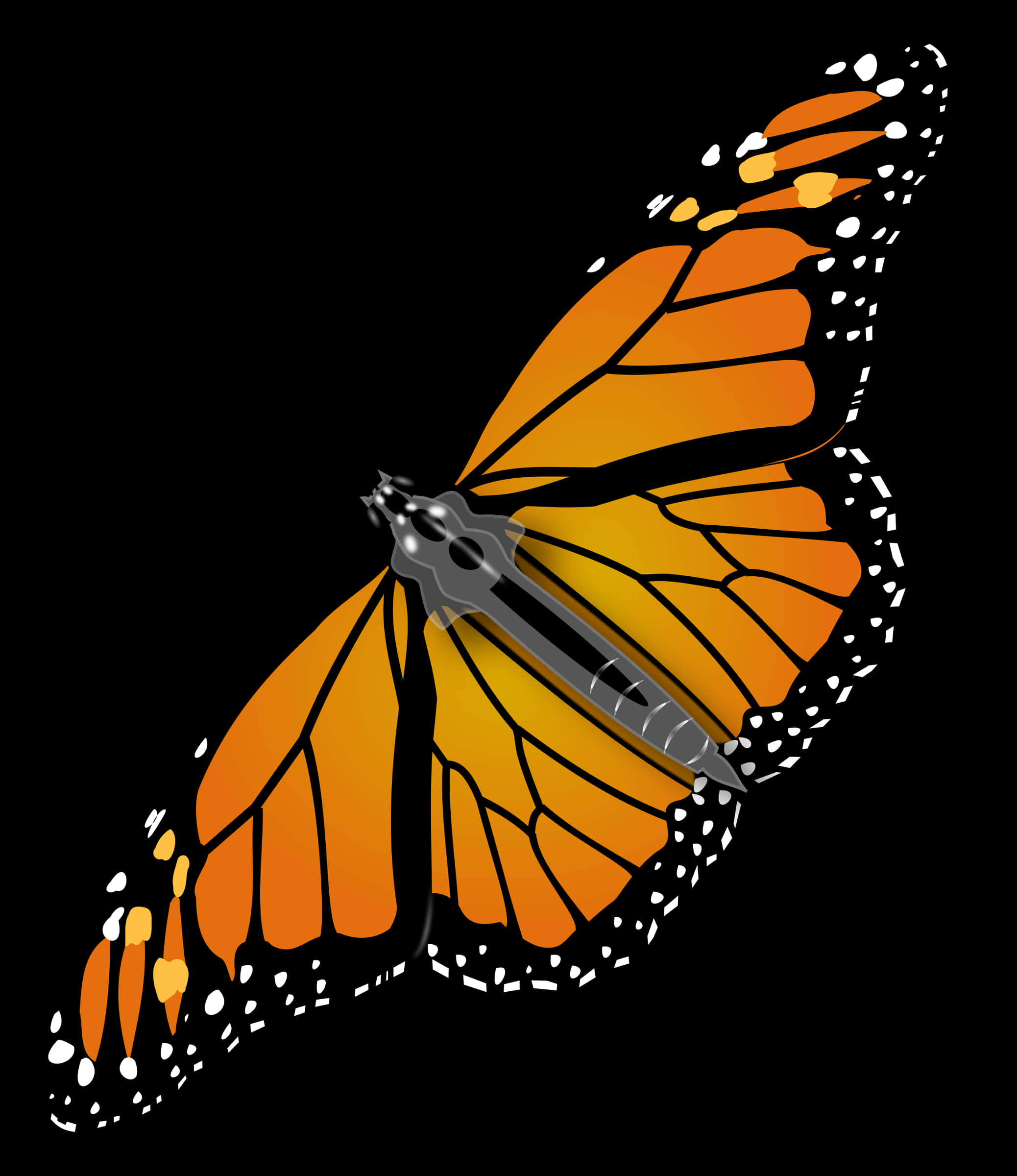Monarch Butterfly Robot Hybrid PNG