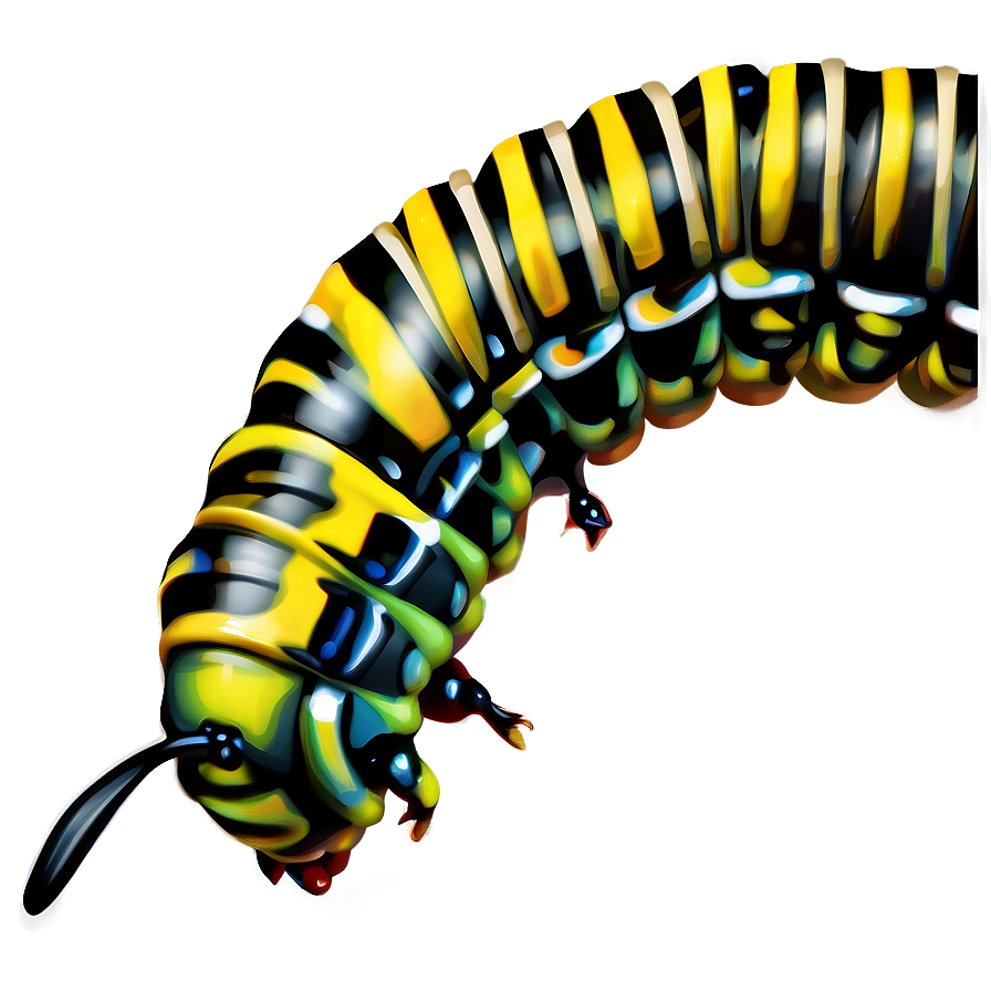 Download Monarch Caterpillar Png 54 | Wallpapers.com