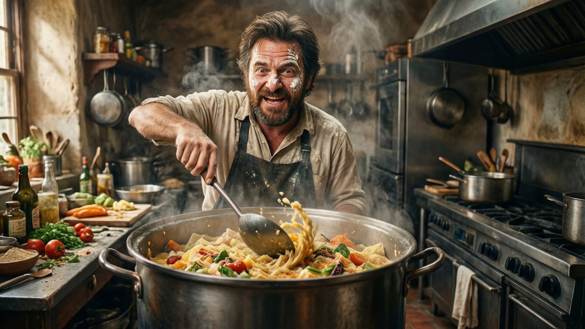 Monastery Chef Achtergronden