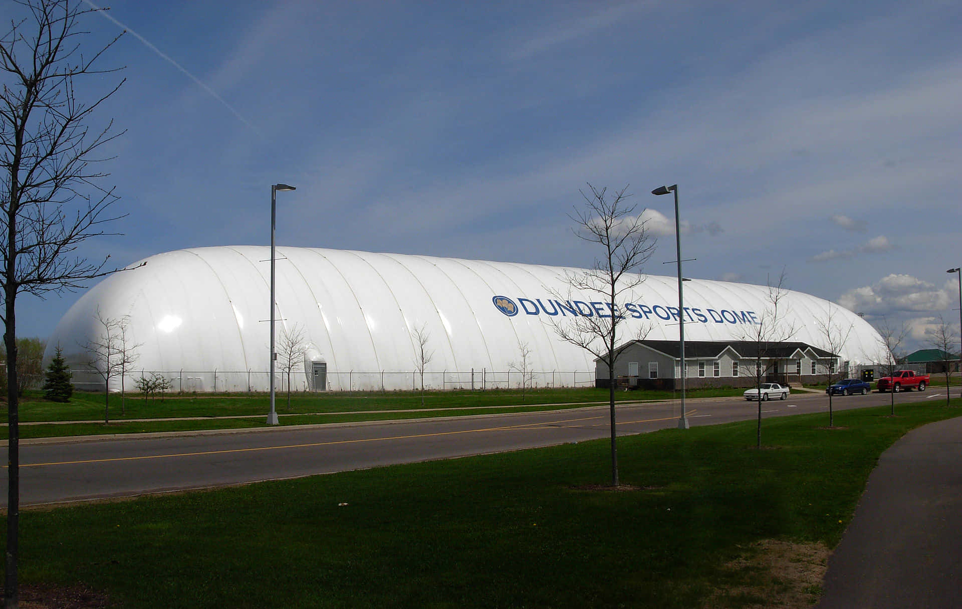 Moncton Dundee Sports Dome Exterior Wallpaper