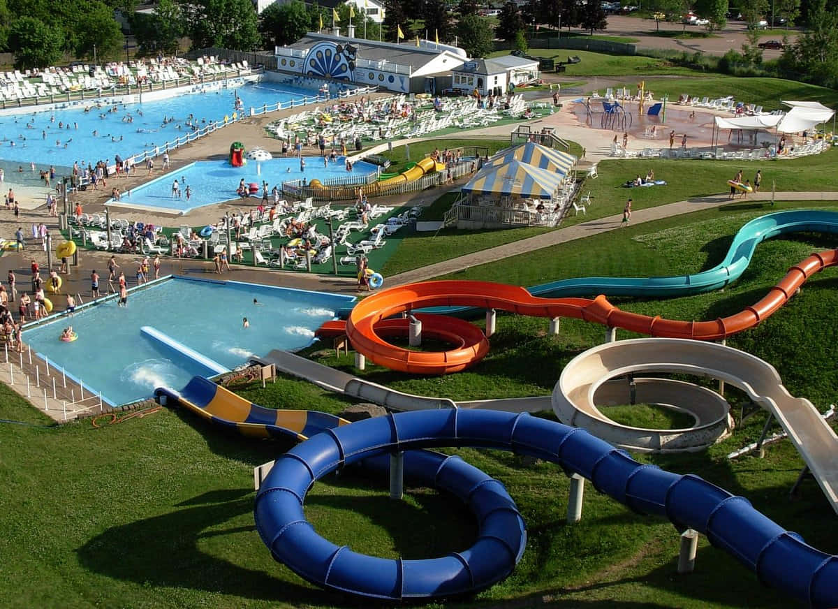 Moncton Waterpark Summer Fun Wallpaper