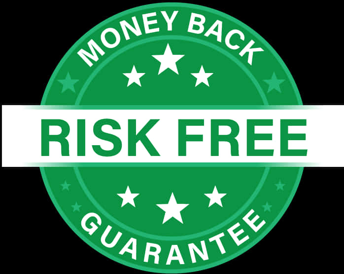 Money Back Risk Free Guarantee Seal PNG
