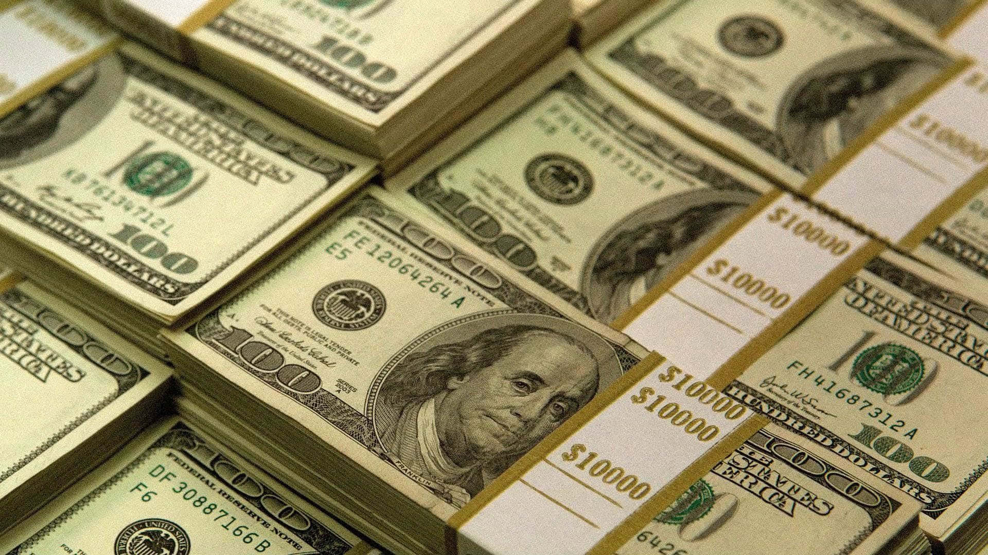Geldsackamerikanisches Geld Wallpaper