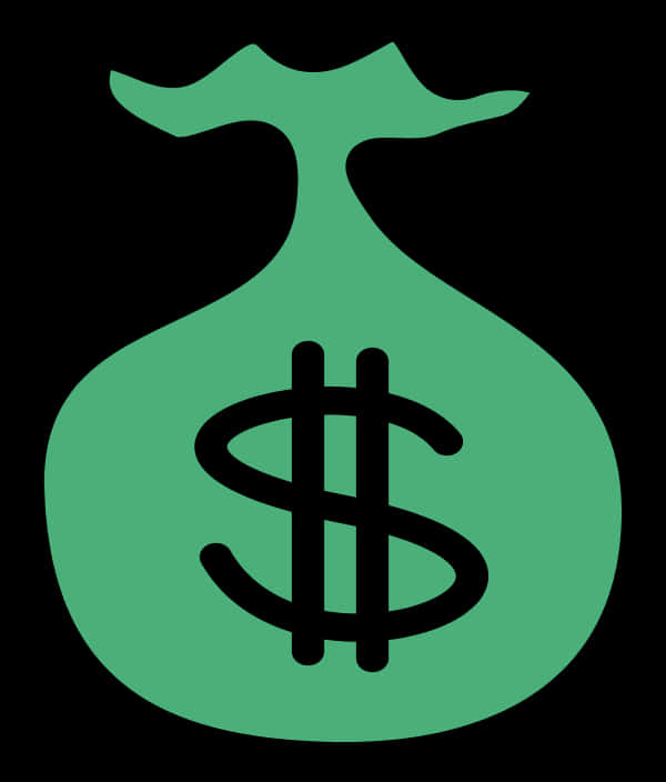 Money Bag Dollar Sign Icon PNG