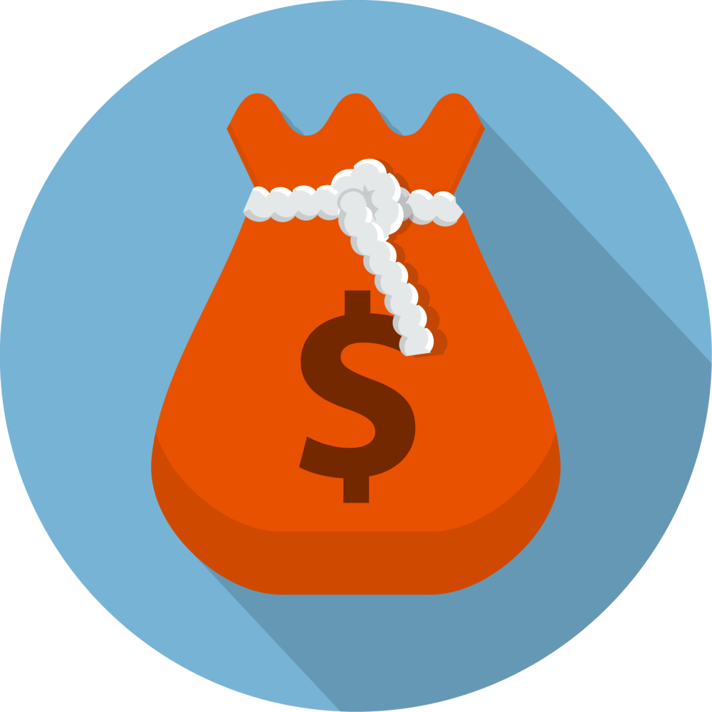 Money Bag Icon PNG