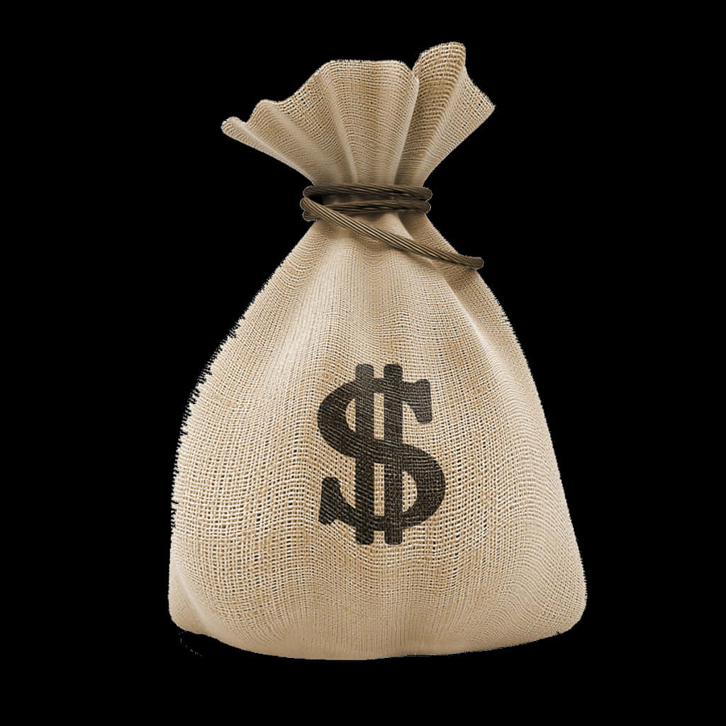 "Unlock Your Financial Potential with a Money Bag" Wallpaper
