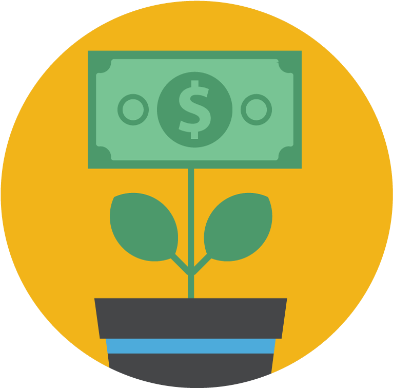 Money Growth Icon PNG