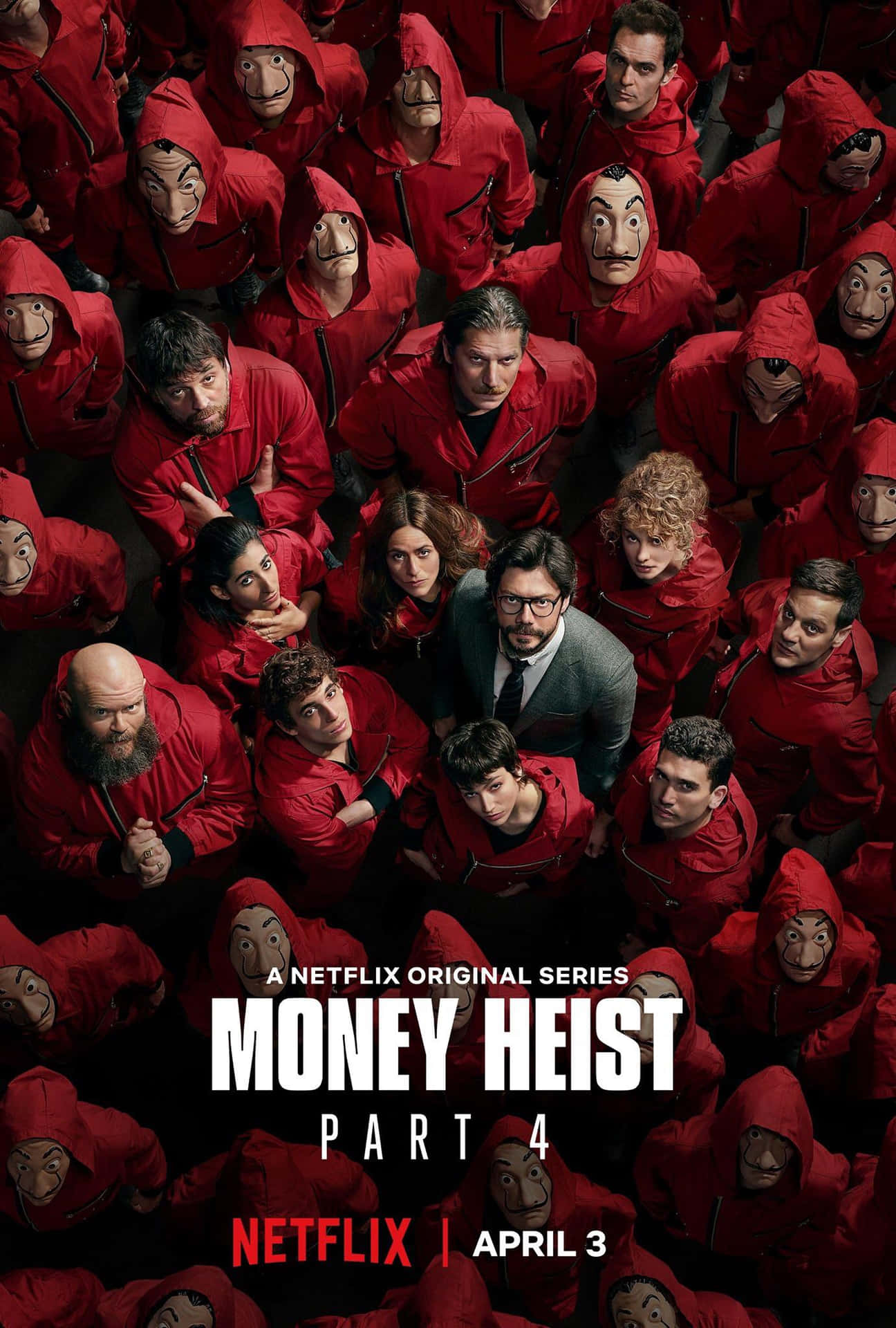 Money Heist Jumpsuit Poster Background