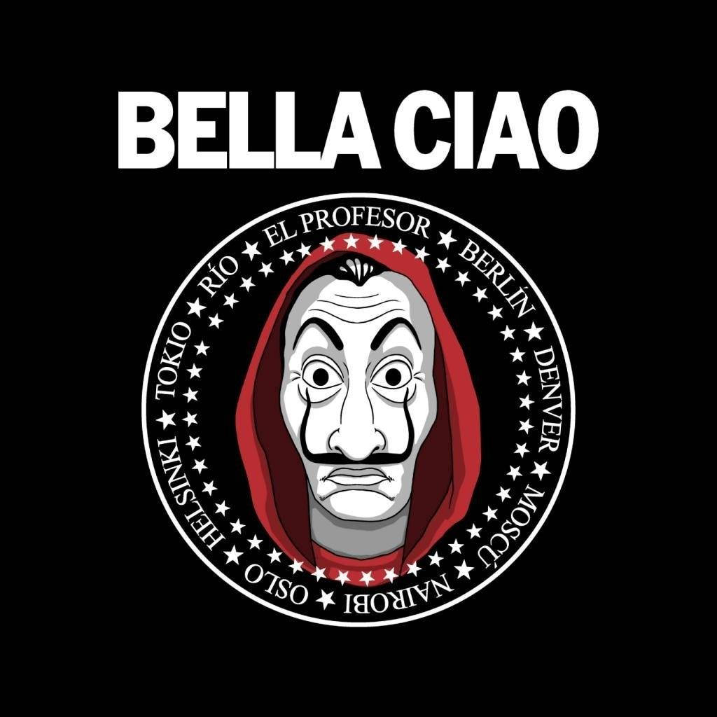 Money Heist Mask Bella Ciao Wallpaper