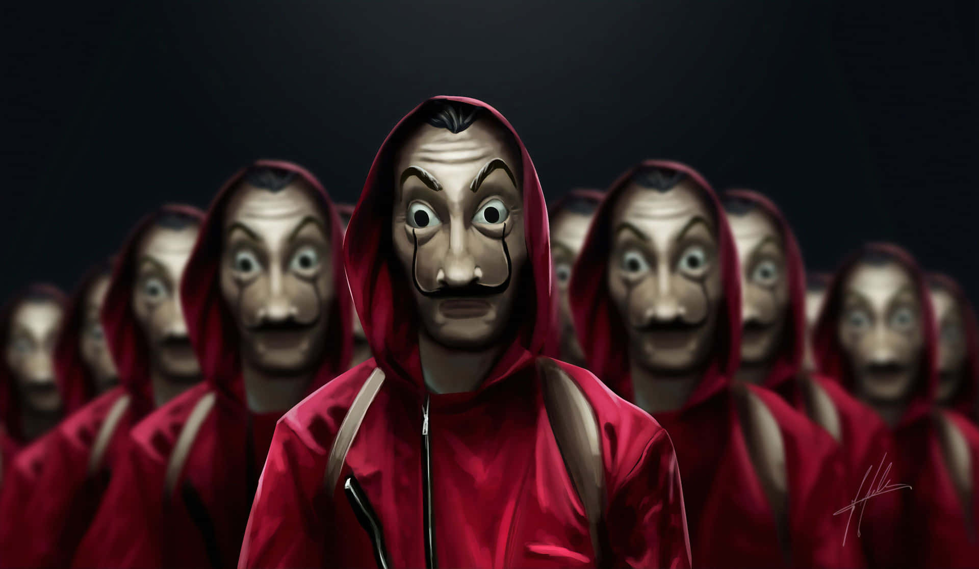 Money Heist Mask Poster Picture