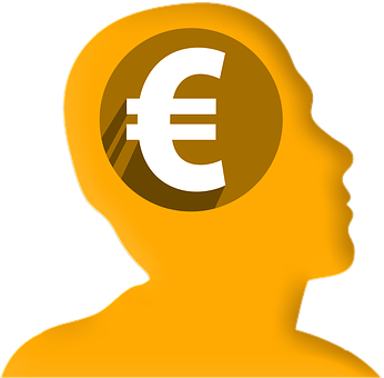 Money Minded Concept Illustration PNG