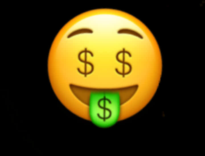 Money Mouth Face Emoji PNG