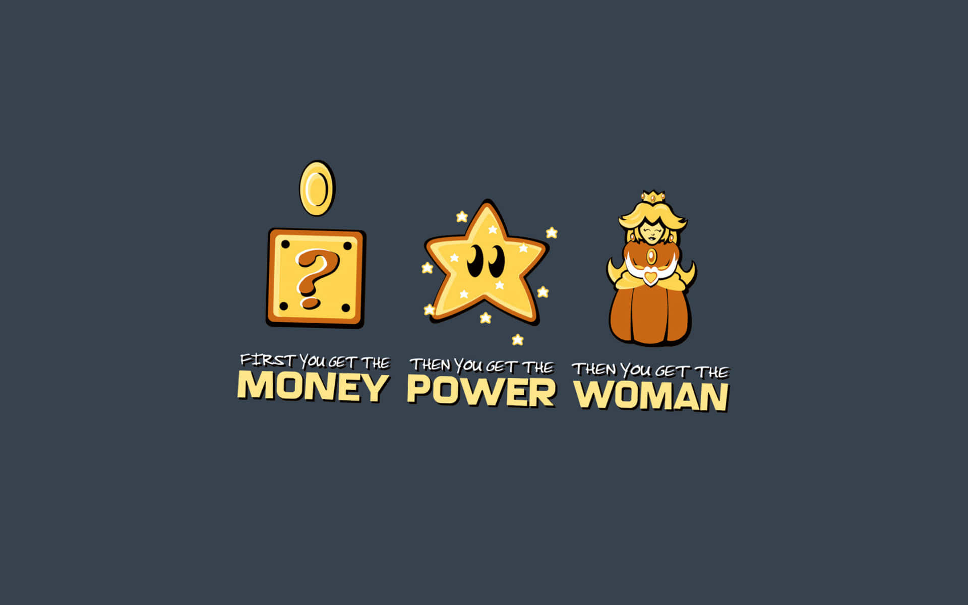 Money Power Woman Video Game Quote Wallpaper