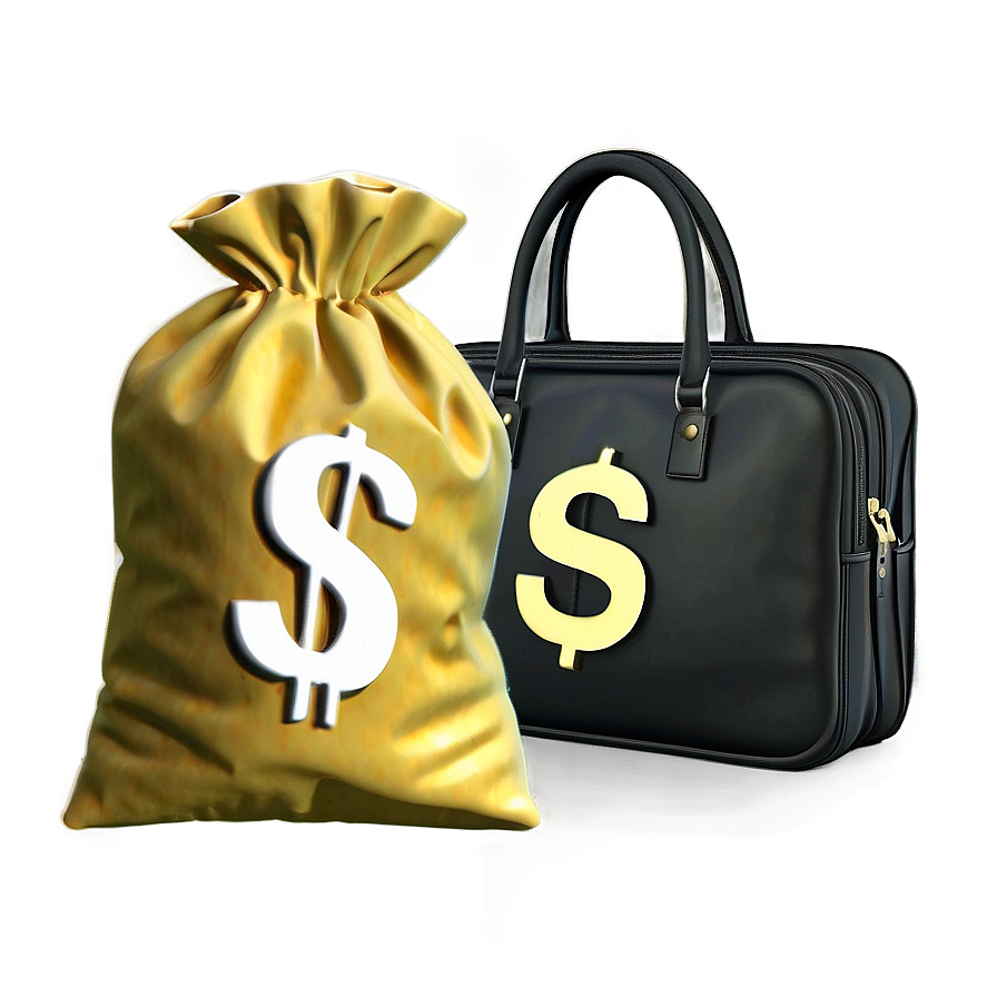 Money Sign And Bag Png Jhi PNG