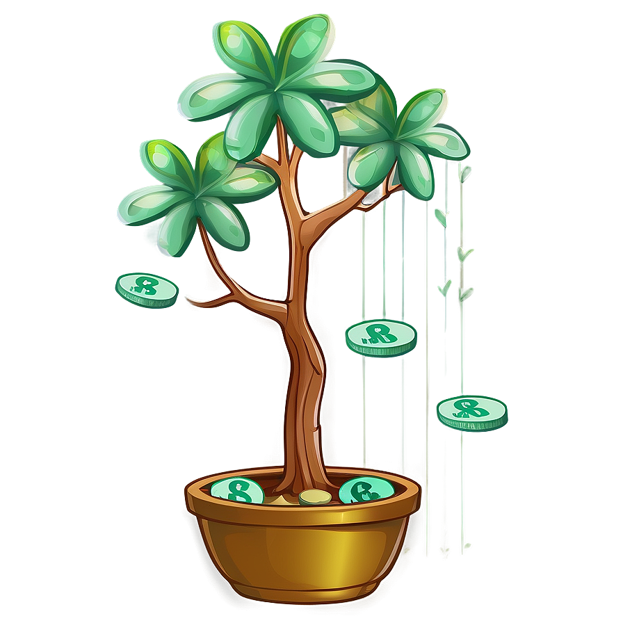 Money Tree In Landscape Png 66 PNG