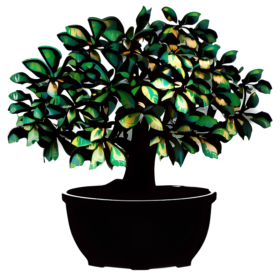 Money Tree Silhouette Png 92 PNG