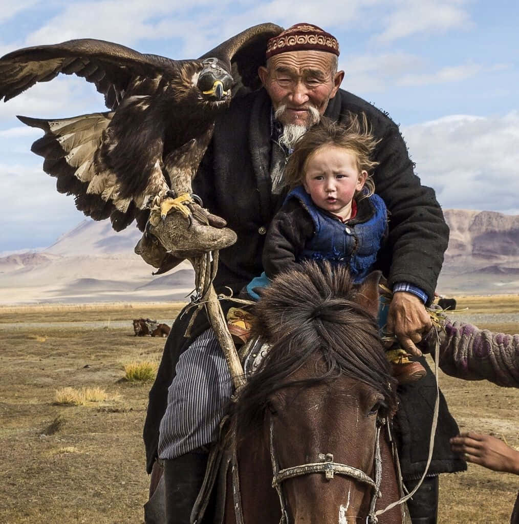 A picturesque landscape of Mongolia