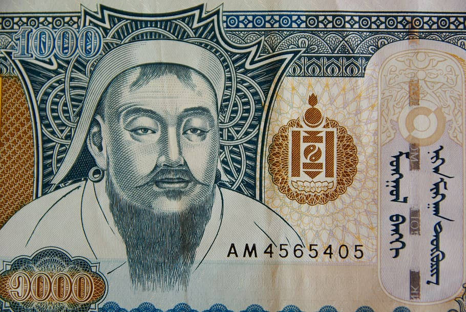 Billetede Dinero De Mongolia Fondo de pantalla