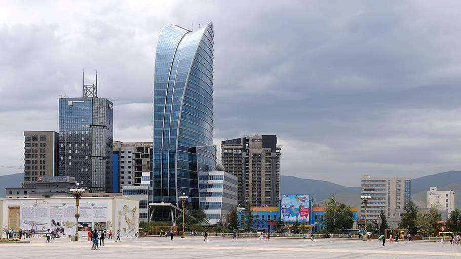 Mongolias The Blue Sky Hotel Wallpaper