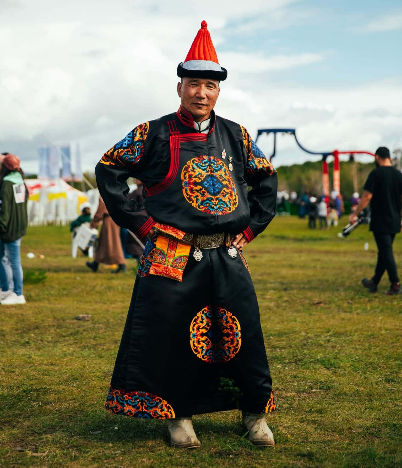 Mongols Mongolian Traditional Clothing Picture