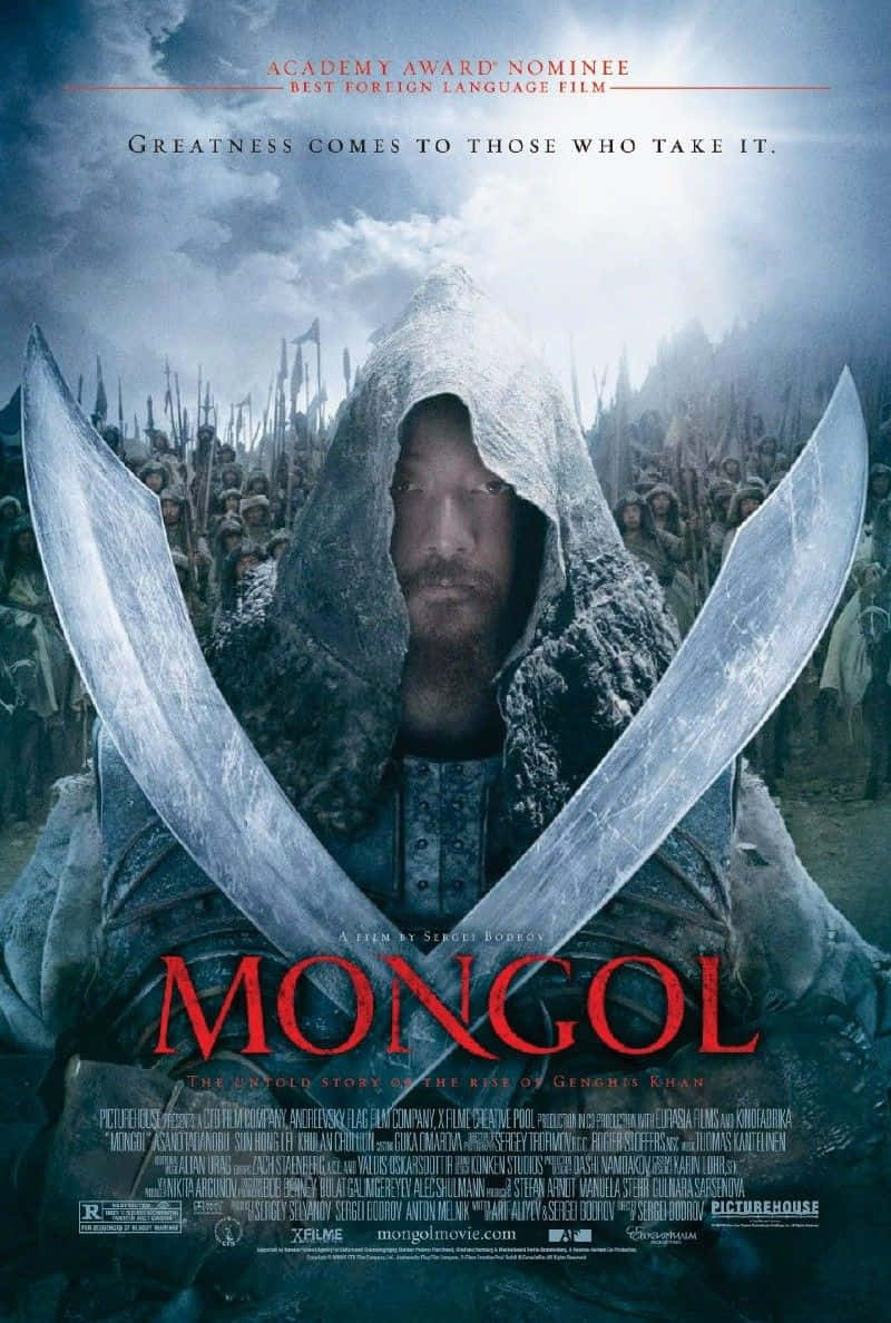 Mongolsfilmplakat Av Genghis Khan