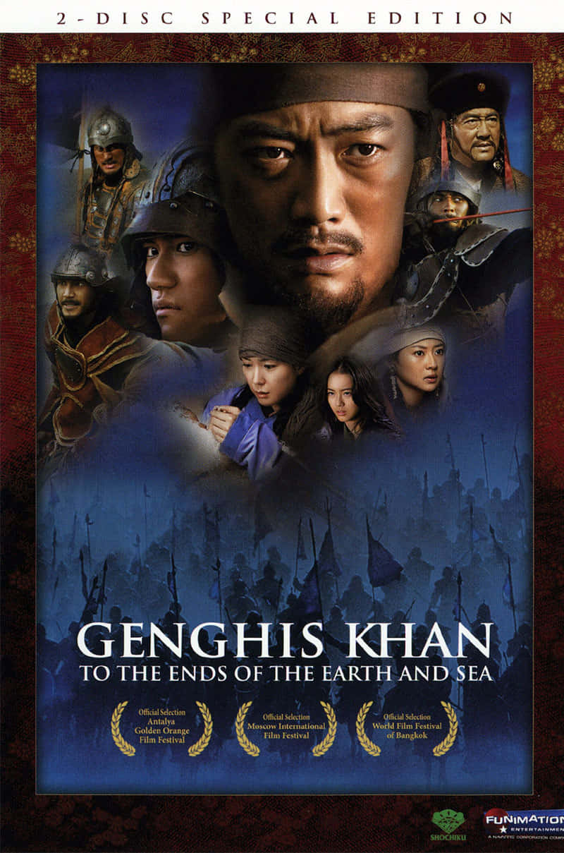 Bildpå Poster För Filmen Mongol Med Genghis Khan