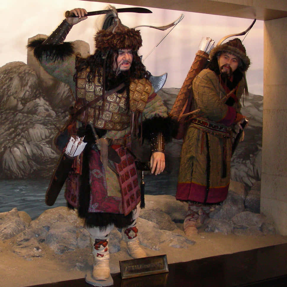 Immaginedella Notte Dei Mongoli Al Museo