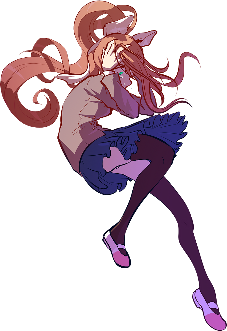 Download Monika D D L C Artwork | Wallpapers.com