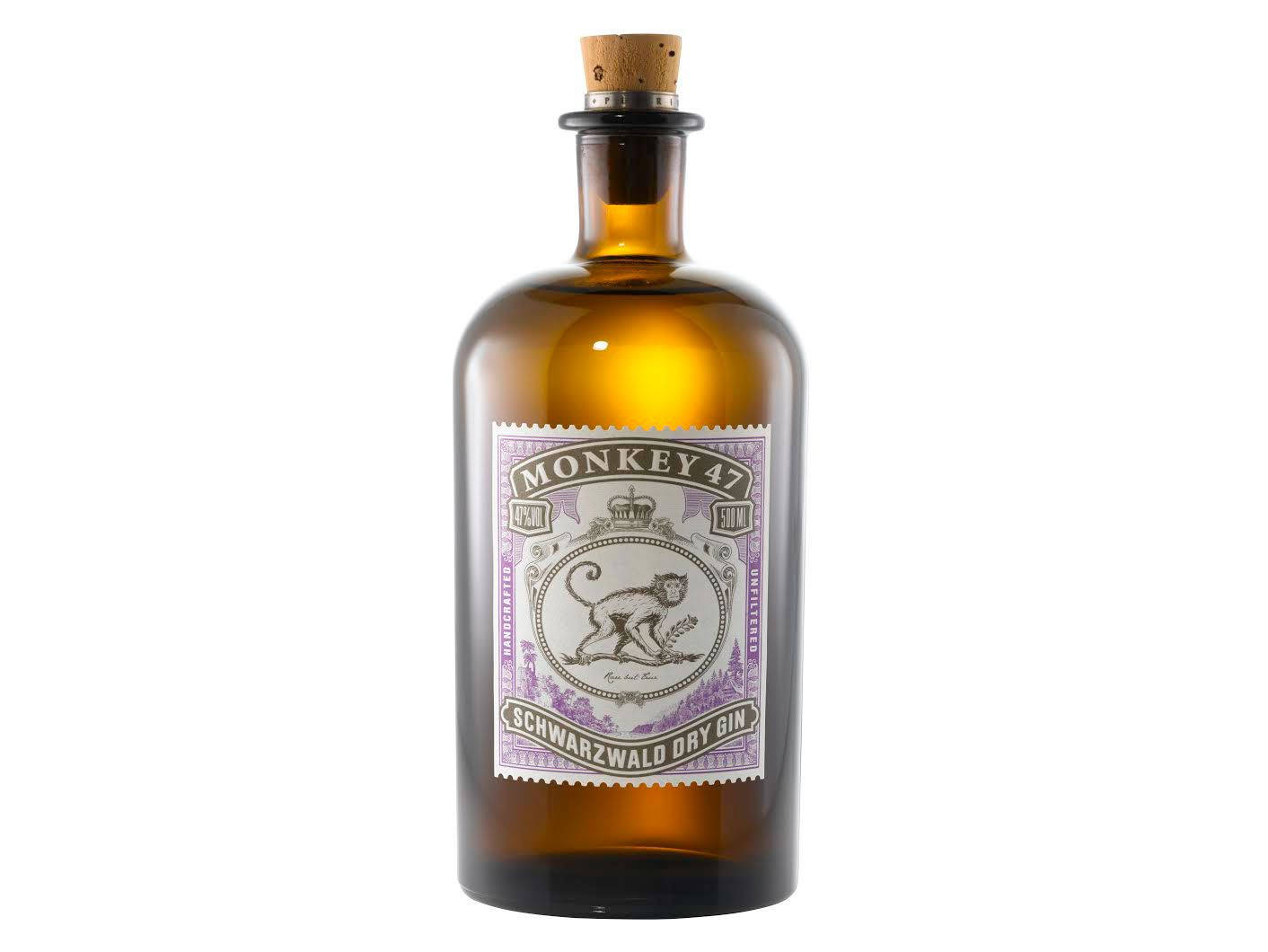Monkey 47 Gin Schwarzwald Dry Amber Bottle Wallpaper