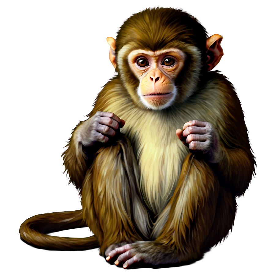 Monkey Clipart Png 05042024 PNG