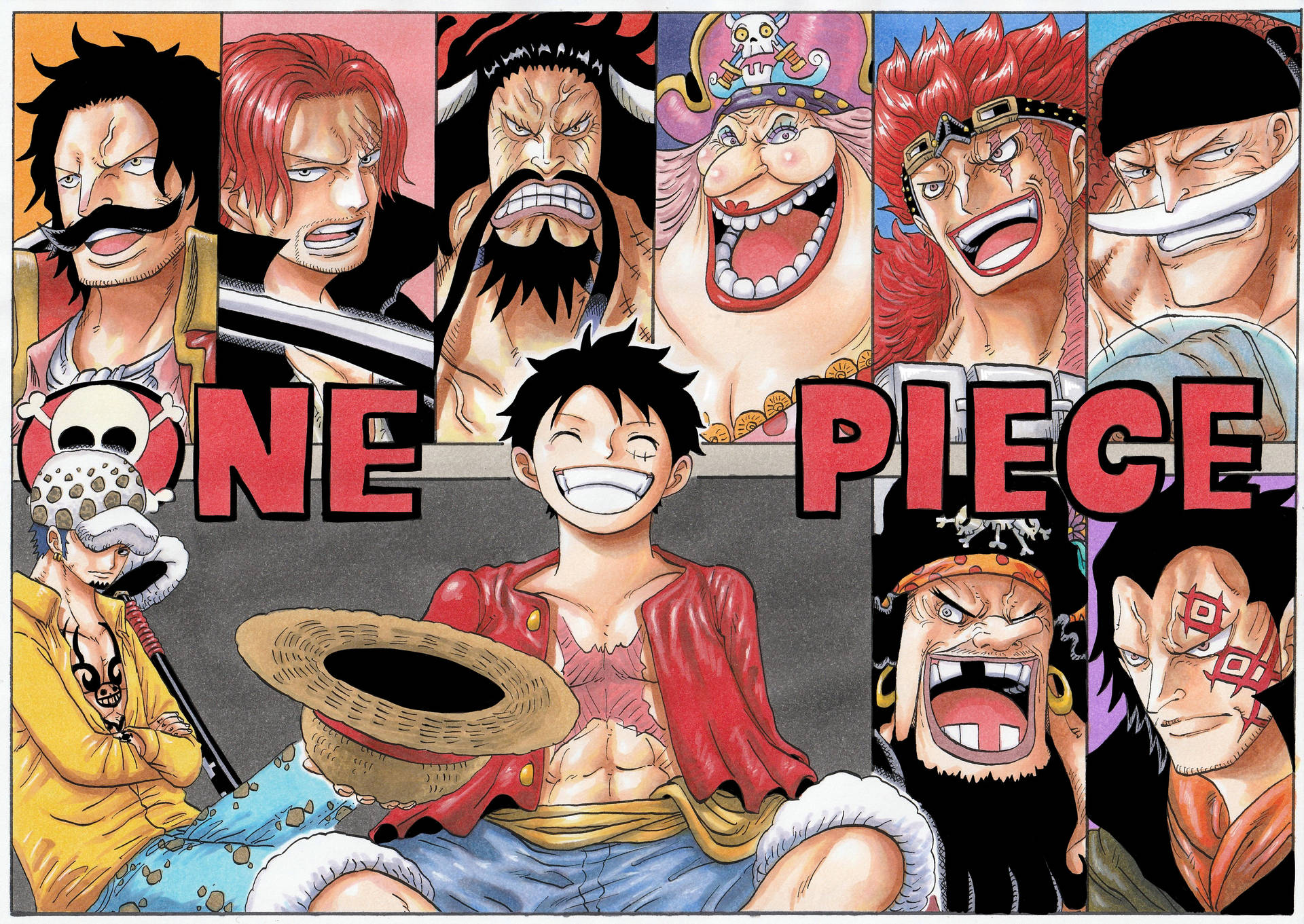 Monkey D Dragon With Luffy