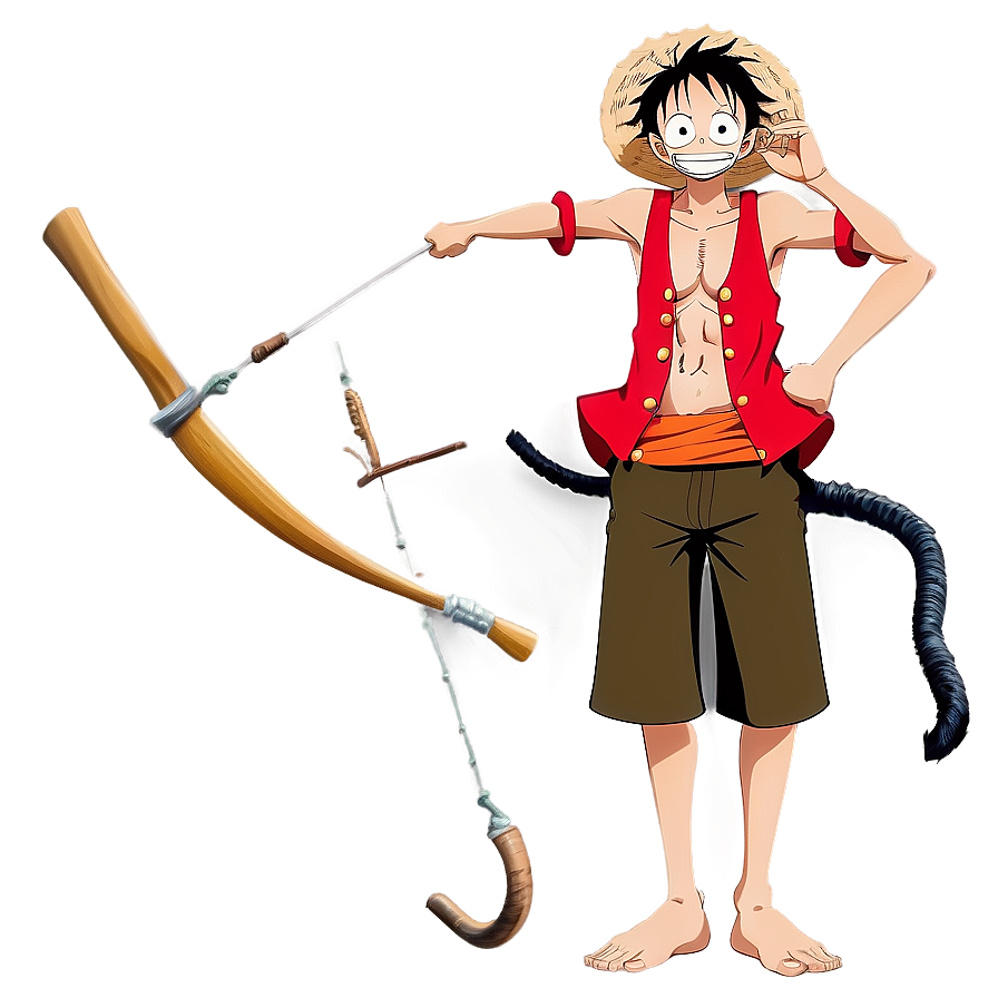 Download Monkey D. Luffy Full Body Png Hsh | Wallpapers.com