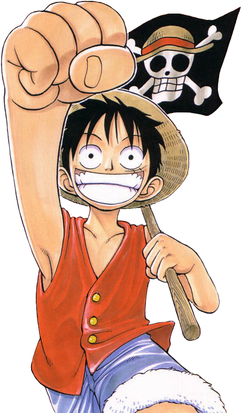 Monkey D Luffy One Piece Anime Character PNG