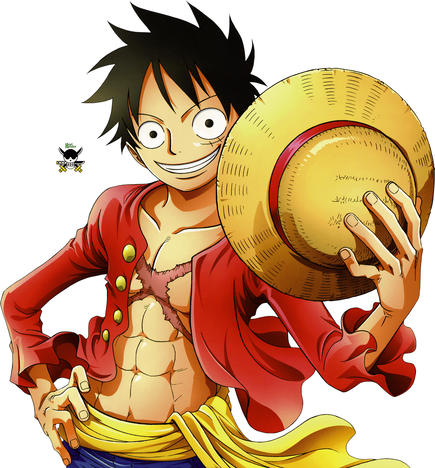 Monkey D Luffy One Piece Straw Hat PNG