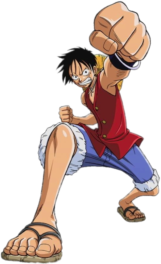 Monkey D Luffy Power Punch PNG