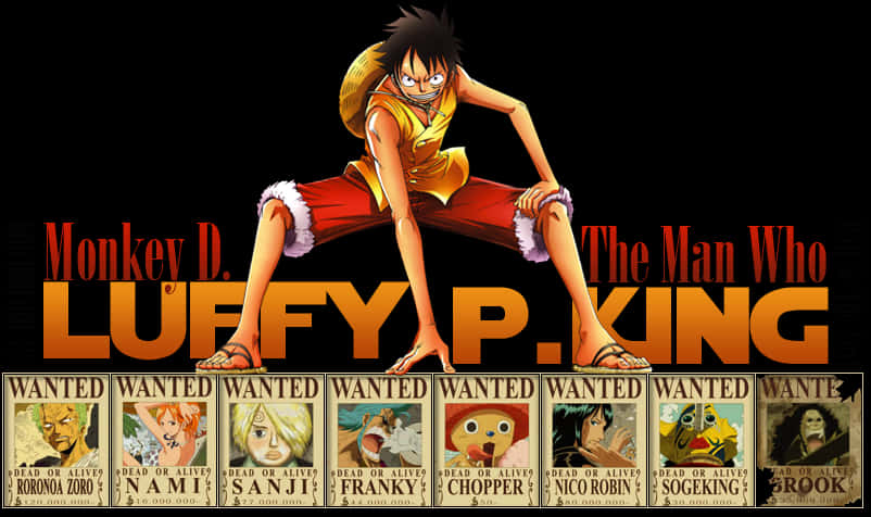 Monkey D Luffy The Pirate King PNG
