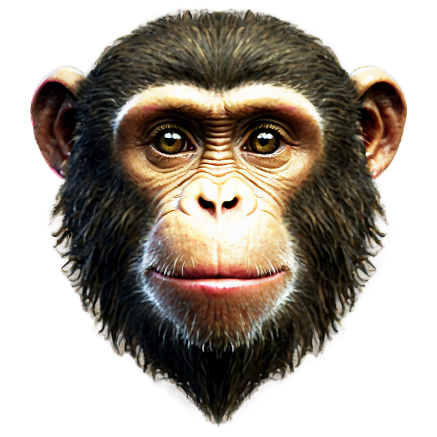 Monkey Face A PNG