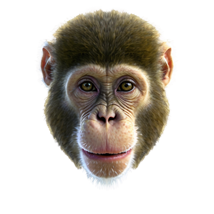 Monkey Face B PNG