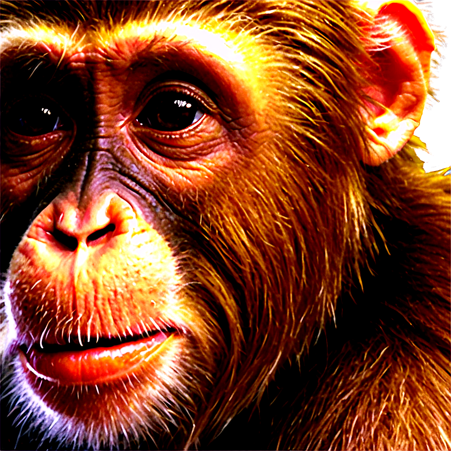 Monkey Face C PNG