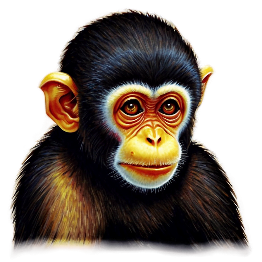 Monkey Illustration Png Sbx56 PNG